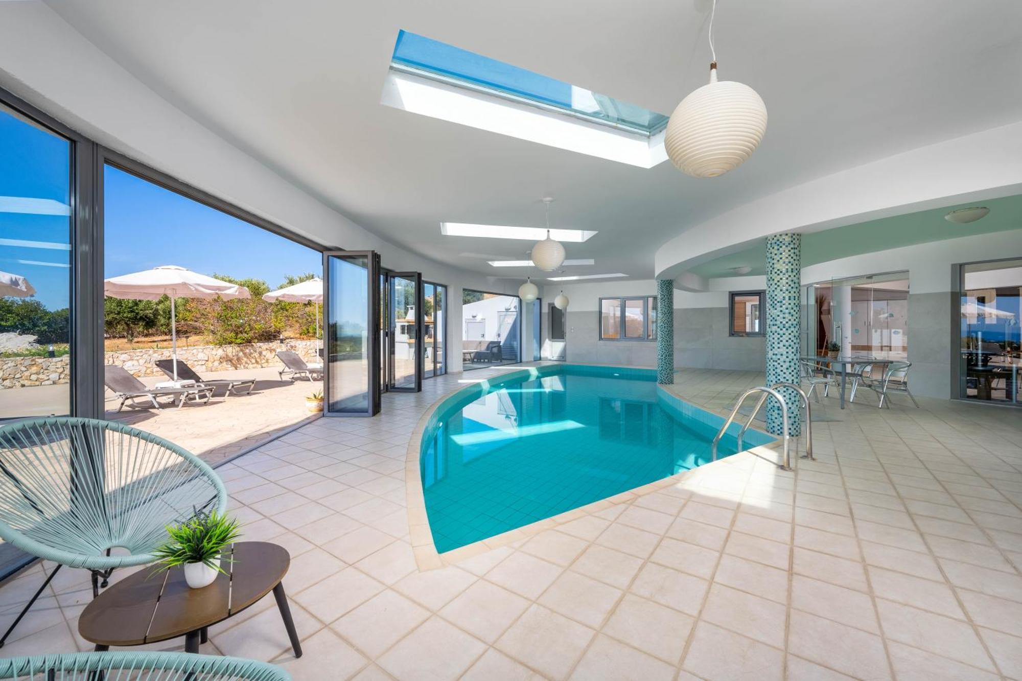 Villa Zafira - Seaview Manor With Heated Pool Kallithéa Exteriör bild