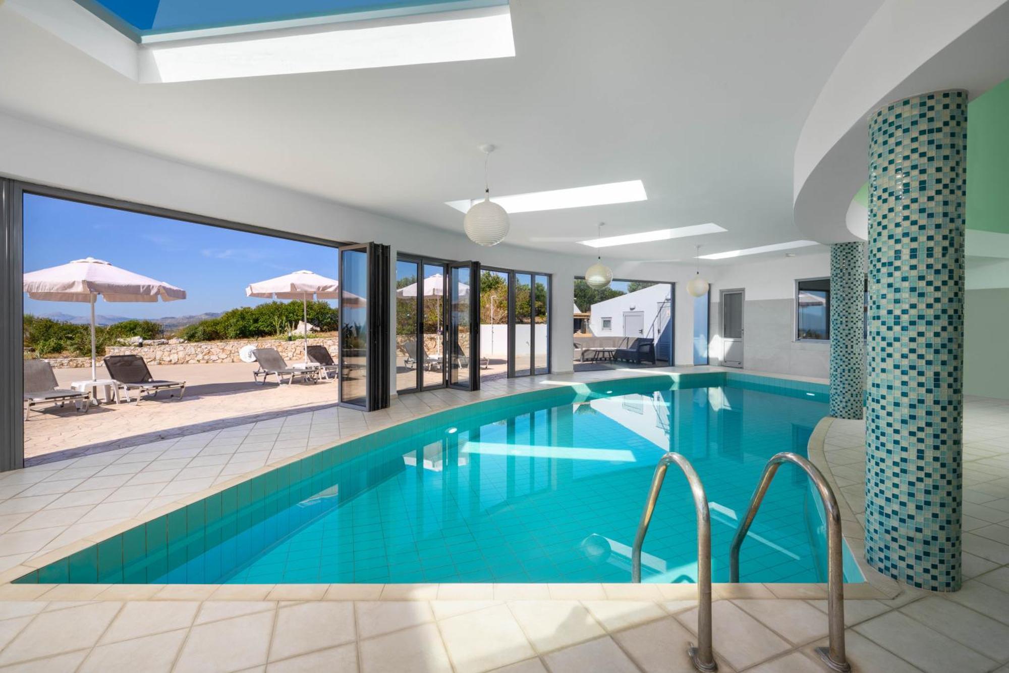 Villa Zafira - Seaview Manor With Heated Pool Kallithéa Exteriör bild